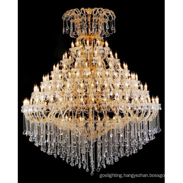 Hotel Lobby Glitter Large Crystal Chandeliers (21006-160L)